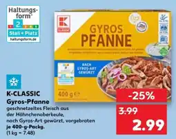 Kaufland K-CLASSIC Gyros-Pfanne Angebot