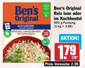 HIT Ben's Original Reis Angebot