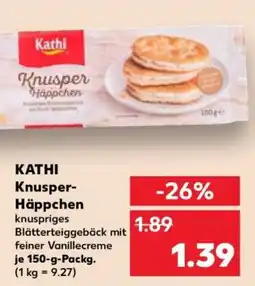 Kaufland KATHI Knusper-Häppchen Angebot