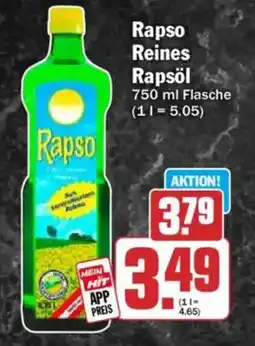 HIT Rapso Reines Rapsöl Angebot