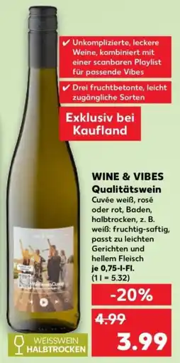 Kaufland WINE & VIBES Qualitätswein Angebot