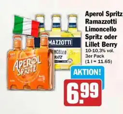 HIT Aperol Spritz Ramazzotti Limoncello Spritz oder Lillet Berry Angebot