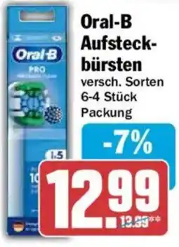 HIT Oral-B Aufsteckbürsten Angebot