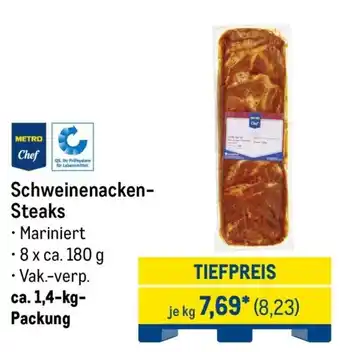 METRO METRO Chef Schweinenacken-Steaks Angebot