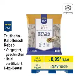 METRO METRO Chef Truthahn-Kalbfleisch Kebab Angebot