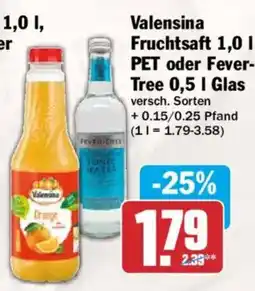 HIT Valensina Fruchtsaft Angebot