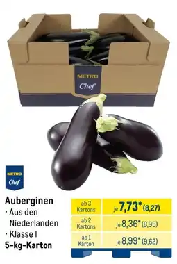 METRO METRO Chef Auberginen Angebot