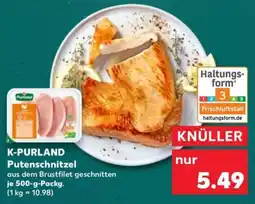 Kaufland K-PURLAND Putenschnitzel Angebot