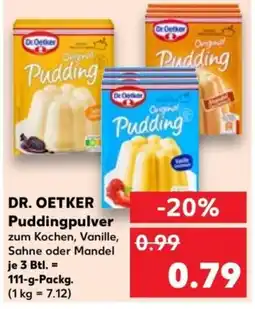 Kaufland DR. OETKER Puddingpulver Angebot