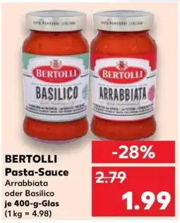 Kaufland BERTOLLI Pasta-Sauce Angebot