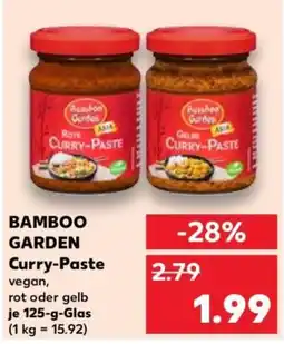 Kaufland BAMBOO GARDEN Curry-Paste Angebot