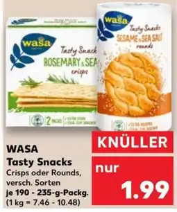 Kaufland WASA Tasty Snacks Angebot