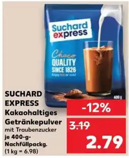 Kaufland Suchard express Kakaohaltiges Getränkepulver Angebot