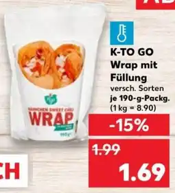 Kaufland K-TO GO Wrap mit Füllung Angebot