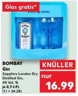 Kaufland BOMBAY Gin Angebot