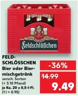 Kaufland FELD-SCHLÖSSCHEN Bier oder Biermischgetränk Angebot