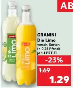 Kaufland GRANINI Die Limo Angebot