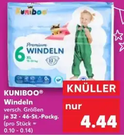 Kaufland KUNIBOO® Windeln Angebot