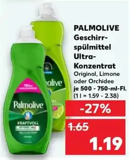 Kaufland Palmolive Geschirrspülmittel Ultra-Konzentrat Angebot