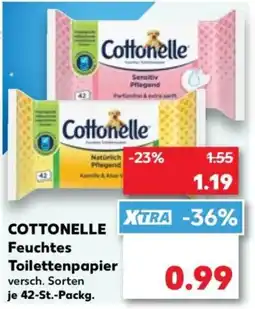 Kaufland COTTONELLE Feuchtes Toilettenpapier Angebot