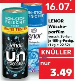 Kaufland Lenor Wäsche-parfüm Angebot