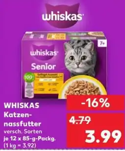 Kaufland WHISKAS Katzen-nassfutter Angebot