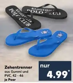Kaufland Zehentrenner KINGSHIP POLO CLUB Angebot