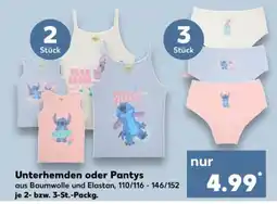Kaufland Unterhemden oder Pantys Angebot