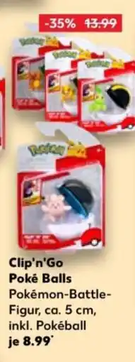 Kaufland Clip'n'Go Poké Balls Angebot