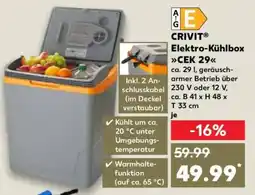 Kaufland CRIVIT® Elektro-Kühlbox »CEK 29« Angebot
