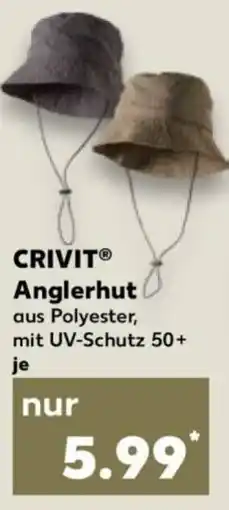 Kaufland CRIVIT® Anglerhut Angebot