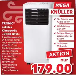 Kaufland TRONIC® Lokales Klimagerät »9000 BTU« Angebot