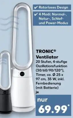 Kaufland TRONIC® Ventilator Angebot