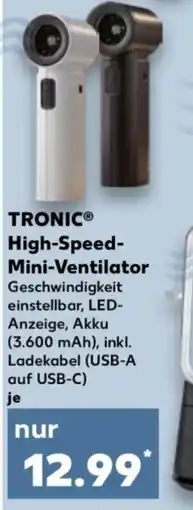 Kaufland TRONIC® High-Speed-Mini-Ventilator Angebot