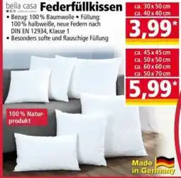 Norma bella casa Federfüllkissen Angebot