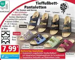 Norma Tieffußbett-Pantoletten Angebot