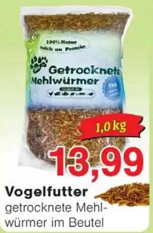 Wiglo Wunderland Getrocknete Mehlwürmer Angebot