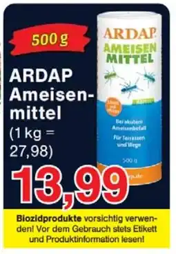 Wiglo Wunderland ARDAP Ameisenmittel Angebot