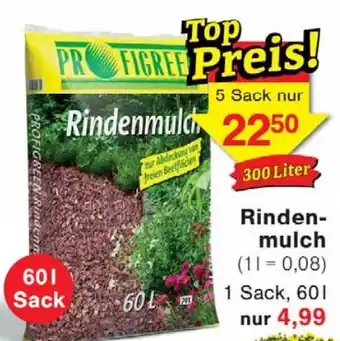 Wiglo Wunderland PROFIGREEN Rindenmulch Angebot