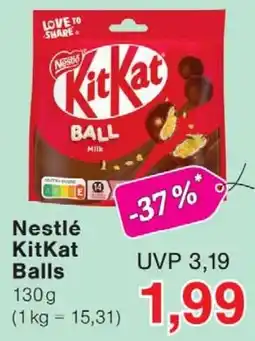 Wiglo Wunderland Nestlé KitKat Balls Angebot