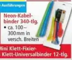 Norma KRAFT WERKZEUGE Neon-Kabel- binder 340-tlg. Angebot