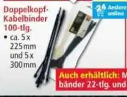 Norma KRAFT WERKZEUGE Doppelpkopf-Kabelbinder 100-tlg. Angebot