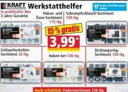 Norma KRAFT Werkstatthelfer Haken- und Ösen-Sortiment Angebot