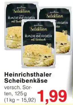Wiglo Wunderland Heinrichsthaler Scheibenkäse Angebot