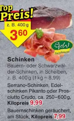 Wiglo Wunderland Schinken Angebot