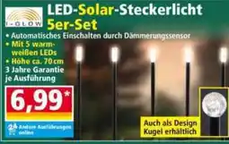 Norma LED-Solar-Steckerlicht 5er-Set Angebot