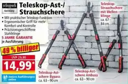 Norma scheppach Teleskop-Ast-/Strauchschere Angebot