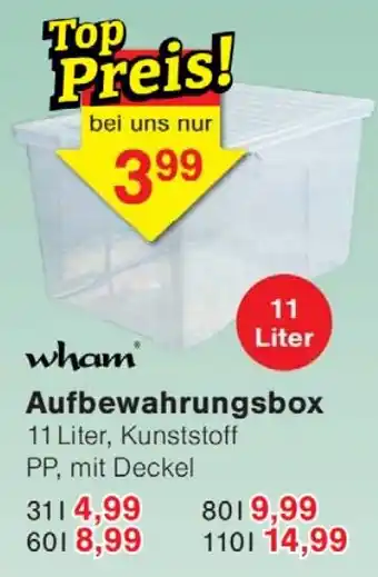 Wiglo Wunderland wham Aufbewahrungsbox Angebot