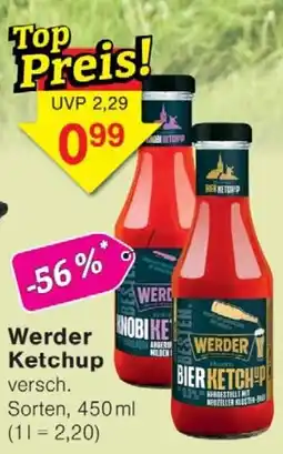 Wiglo Wunderland Werder Ketchup Angebot