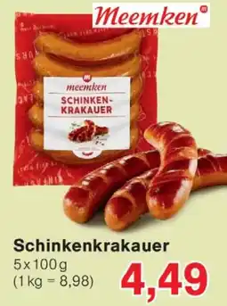 Wiglo Wunderland Meemken Schinkenkrakauer Angebot
